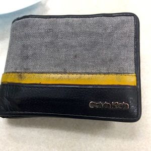 Calvin Klein three part wallet